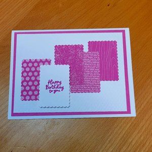 Hand Crafted | Party Supplies | Birthday Card Birthday Gift His